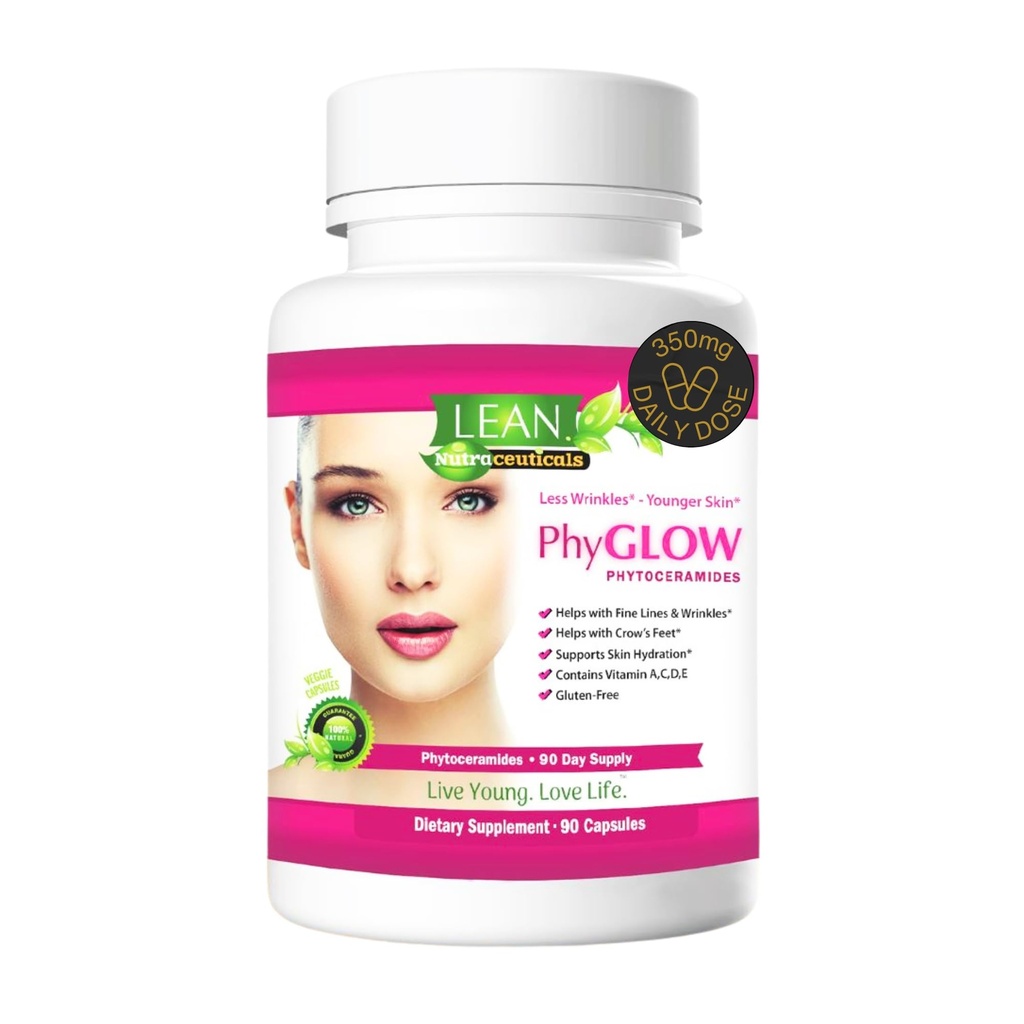 Skin Care Phytoceramides, 90 Day Hidration Focus Super Ceramide Suplemen untuk Perempuan dan Pria, Wrinkle Dukung Factor Pil, Berikan pemuda untuk Wajah dengan Multivitamin A, C, D, E Gluten Gratis 90 Kapsul