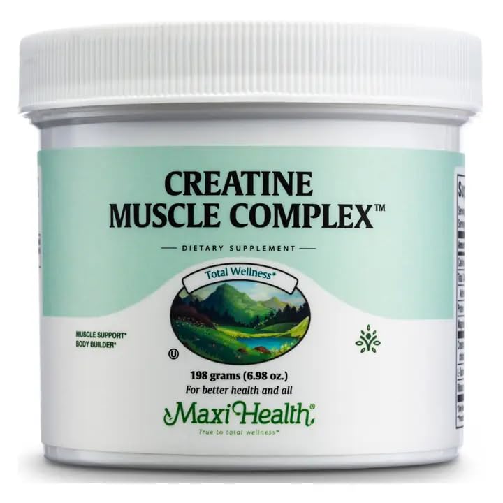 Maksimum-Health Monohydrate Creatine For Muscle Mass With L-Taurine And Ribose Powder - Nutrition Suplemen Untuk Pra Dan Post Workout