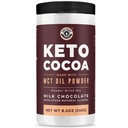 Keto Cocoa 124; Keto Chocolate Hot Chocolate Powder - Sugar Free, Low Carb dengan Protein dan MCT Oil Powder