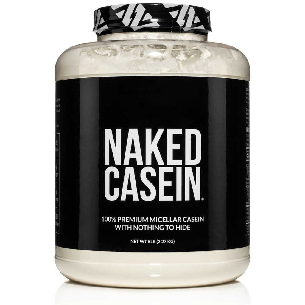 NUYD Casein - 5Lb Mivault Casein Powder - Bulk, Zero Carb, GMO-Free, Gluten Free, Soy Free, Preservative - Stimulasi Pemtumbuhan Otot - Enhance Recovery - 76