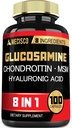 7000mg Glucosamin Chondroitin MSM dengan Suplemen Imune - Dukung Bone, Gabungan Kesehatan, Sistem Imune & Overall Health - 100 Kapsul