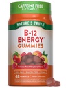 Alam Kebenaran Vitamin B Kompleks Gummies 124; 48 Count 124; dengan B-Vitamin, L- Carnitine & Ashwagandha 124; Vegan, Non-GMO & Gluten Free Supplemen