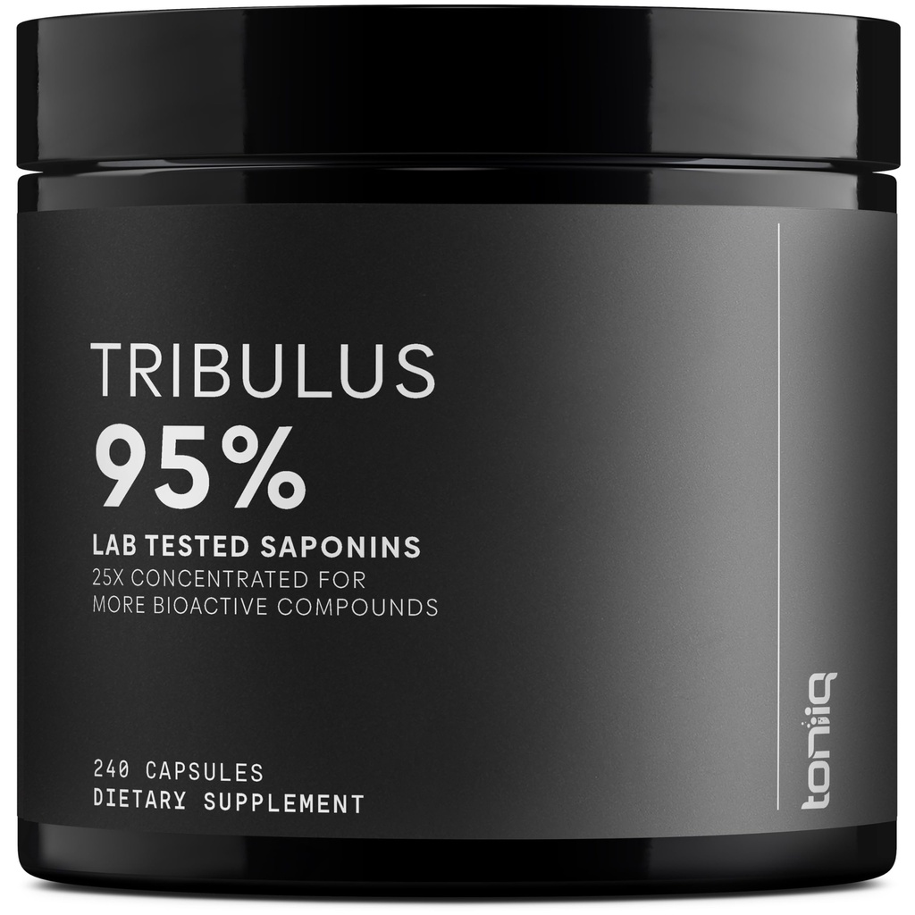 Tribulus Terrestris for Men - Ultra High Potency 25: 1 Ekstrak dengan 95% Saponins - 1300mg Pure & konsentrasi Formula - Third- Lab Partai Diuji untuk kemurnian & Kualitas - 240 Kapsul