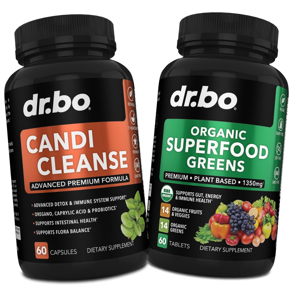 Candi Cleanse & Organic Superfood Greens & Fruit