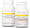 Terpadu Therapeutics Bundle dengan Kompleks B-Aktif, 60 Capsules & L-Theanine, 60 Capsules - Kompleks B- Aktif untuk mendukung Energi Metabolisme dengan 8 B-Vitamin * - L- Theanine untuk Mendukung Keadaan Relax *