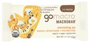 GoMacro MacroBar, Bar Vegan Protein Organik, Coconut, Almond Butter + Chocolate Chips, 2,3 Ounce