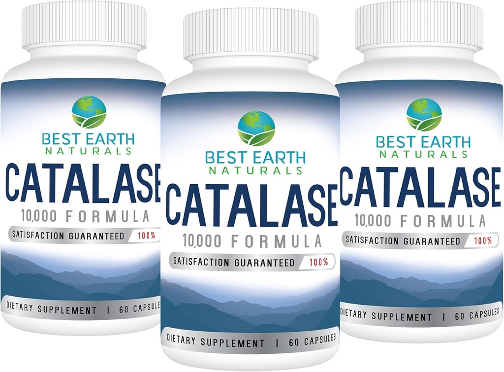 Tambahan Catala Bumi Terbaik 10.000 dengan Saw Palmetto, Biotin, Fo- Ti, PABA - Rambut Suplai Kuat - 180 Capsules - Paket 3 (Tambahan 90 Hari)