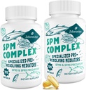 Suplemen Zdoroviye SPM - Specialized Pro-Resolving Mediators dan SPM Plecursor untuk Balanced Immune Response, Brain, Tissular & Cellular - 120 Softgeels (2 Bottle)