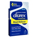 Diurex Caffeine- Free Bloat Relief, Maximum Power, Relieve Water Bloat Discomfort, Up to 6 Hours of Relief, 48 Count