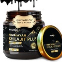 Murni Himalaya Organik Shilajit Extract for Men & Women - 100% Natural Ashwagandha Black Pepper Shilajit Resin untuk Pria Emas Ayurvedik, Fulvic Acid 85 + Trace Minetrace, 50 Grams, 40 Grams