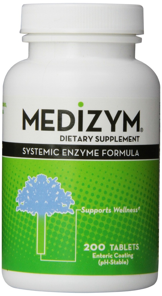 Enzyme Formula, 200 Tablet, Yellowish Green / Tan, N20020