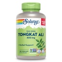 SOLARAY Tongkat Ali 400 mg - Longjack Tongkat Ali untuk Pria - Herbal Dukungan untuk Kesehatan Pria dan Vitalitas - Vegan, Non-GMO, Lab Verifikasi - 180 hamba, 180 VevCaps