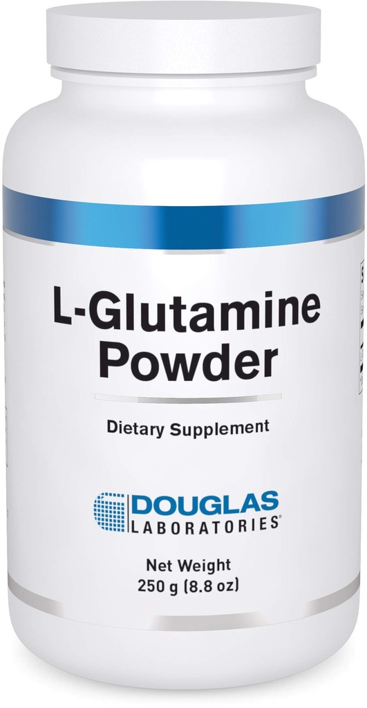 Laboratorium Douglas L- Glutamine Powder 124; Pendukung Struktur dan Fungsi Gastrointestinal (GI) Trakte dan Sistem Imune 124; 250 Grams