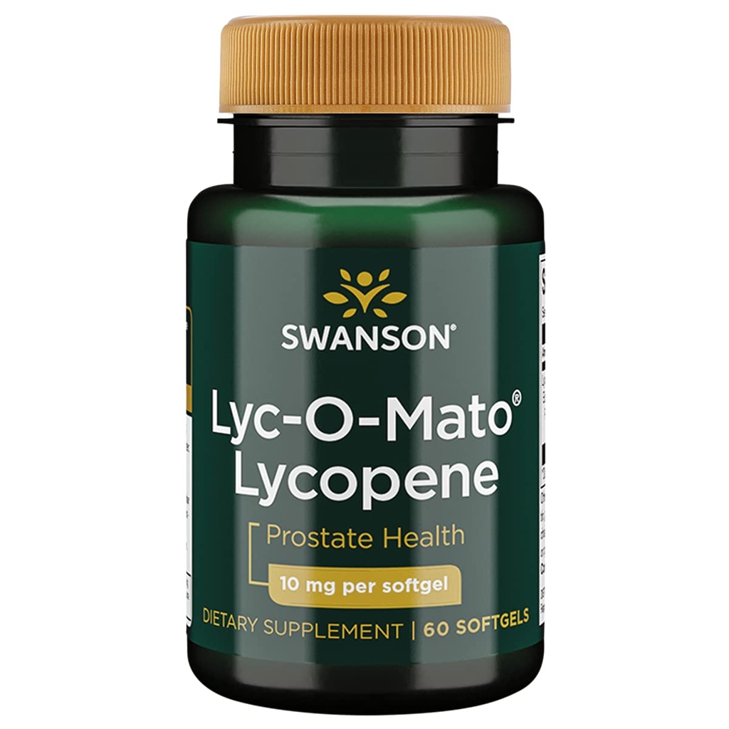 Swanson Lyc-O- Mato Lycopene 10 Juta 60 Sgels
