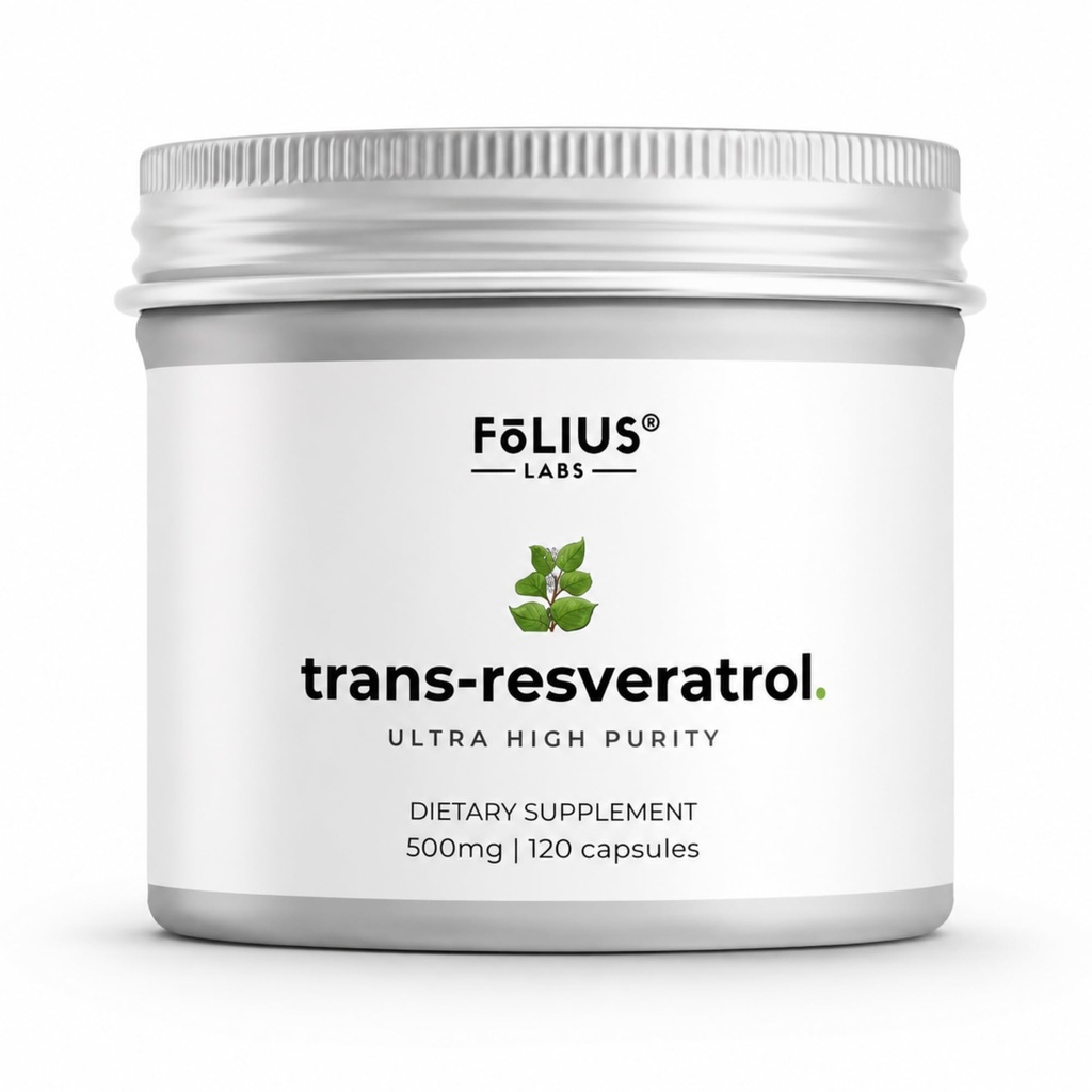 Capsule Resveratrol Ultra Tinggi - 99% Trans- Resveratrol - Ekstrak Knotweed Jepang - Dukung Kebal, Dukungan Penuaan Sehat - 120 Caps Reservasi Supplemen