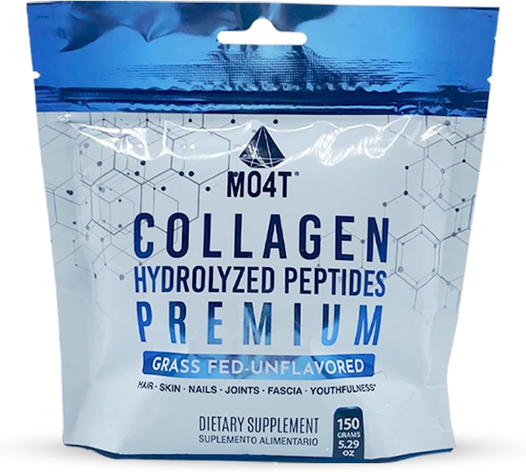 Collagen Peptides Powder - Unflamited Hydrolyzed dari Grass Fed Bovine for Women & Men