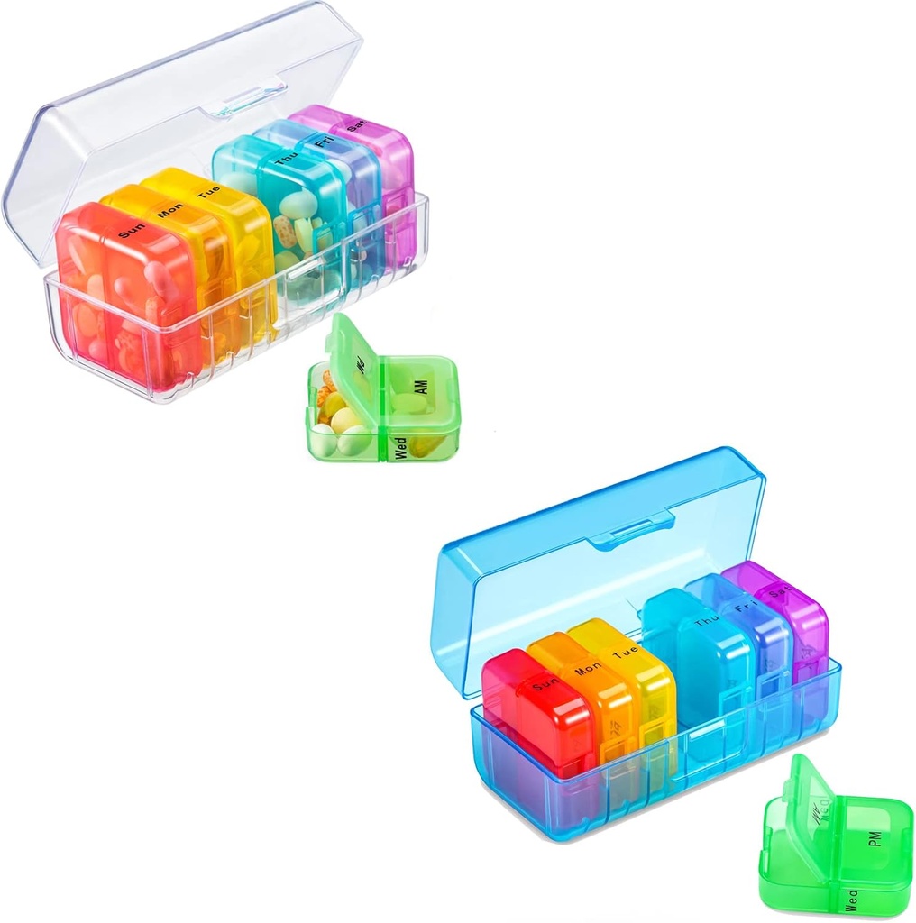 Pill Organizer 2 kali sehari
