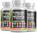 Turmeric Moringa Supplemen 126; Ginger Boswellia Saffron