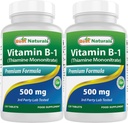 Terbaik Vitamin B1 Vitamin Sebagai Thiamine Mononitrate 500 mg Tablet (120 Cacah 2))