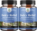 Laktosa Intoleransi pil 120 Days Supply - Fast Act Dairy Digetsy Enzymes - Pil Dairy Relief untuk Distribution, Bloating, Gas and Carb Protein - Suppply Distoling for Laktosa Intoleransi Relief