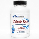 Yohimbe Bark Standardized Extract 1500mg / / 200 Capsules / / Pure / / oleh Suplemen PureControl