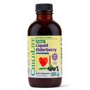 ChildLife Essentials Organic Elderberry Syrup for Kids - Liquid Elderberry untuk Toddlers, Elderberry Extract Drops, Pengikat untuk Bayi, Toddlers, Anak-anak - 4 Fl Oz
