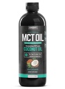 Hanya MCT Minyak - Murni MCT Coconut Oil, Ketogenic Diet dan Paleo Teroptimasi dengan C8, C10, Lauric Acid - Sempurna untuk Kopi, Shakes, dan Memasak (Flavorless - 24oz)