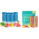 Venture Pal Sugar Free Electrolyte Powder Pawder & Chewable Fast-Melt Electrolite Tablet, Sport Electrolyte untuk Nutking Motor Sports