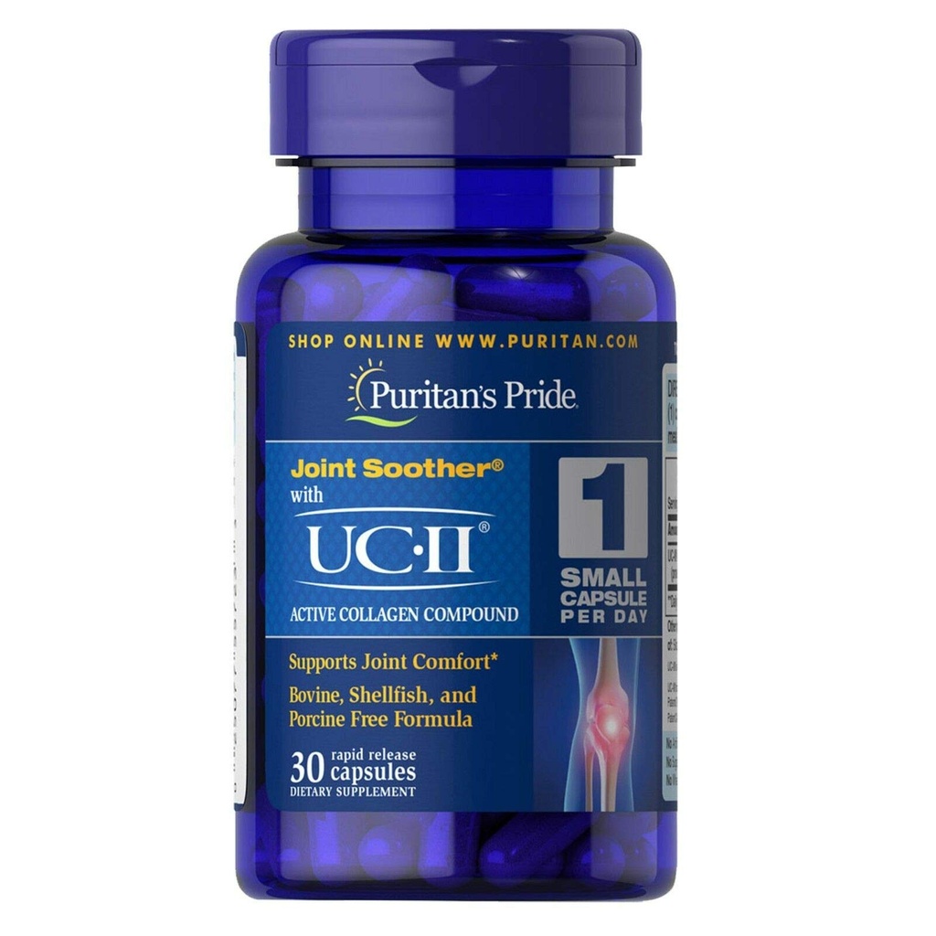 Puritan Pride UC-II 40mg Active Collagen Compound- 30 Capsule