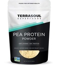 Terrasoul Superfood Organic Protein Pea, 1.5 Lbs - Eropa Sourced 126; Unflafeored 126; Smooth Texture