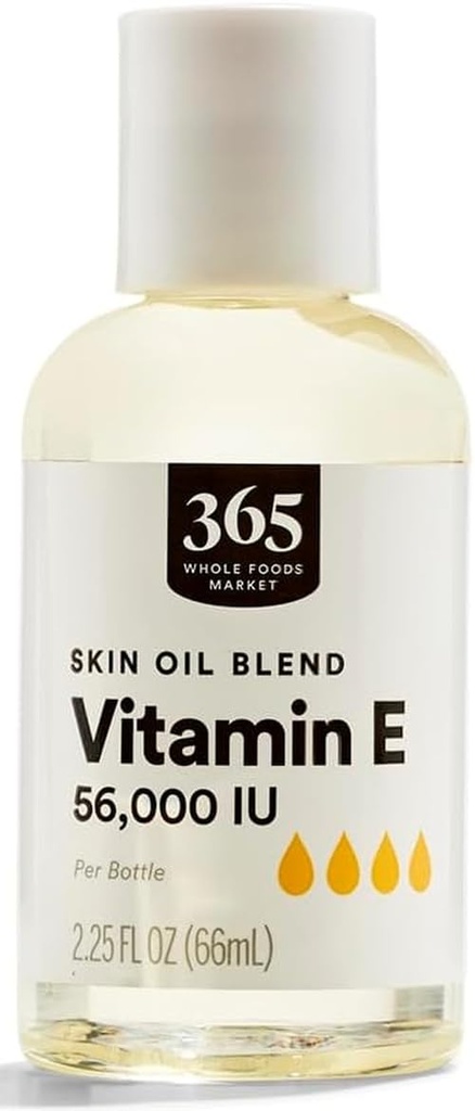 365 oleh Whole Foods Market, Vitamin E Skin Oil 56, 000 IU, 2,25 fl oz