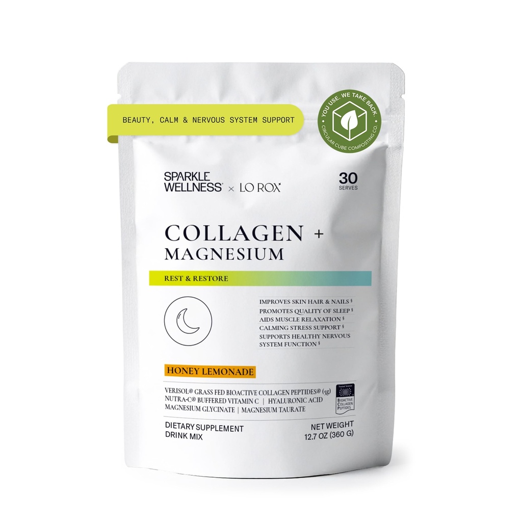 Collagen Magnesium Rest + Restore (Madu Lemonade) [30 Serves]