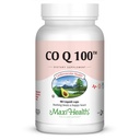Maxi Health COQ10 100mg Kapsules - 100mg Coenzim Q10 for Heart & Energy Dukungan - Kosher Certified CO Q 10 Suplemen - Non-GMO dan Gluten- Free Heart Health Suplemen - 90 Liquid Capsules