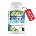 Omega 3 Minyak Ikan 2000mg Potensi Tinggi 800mg EPA DHA 600mg BurPLESS Suplemen Non GMO Omega 3 Acid Attery Suplemen HIGH Oil untuk Kucing Anjing Dibuat di Amerika Serikat