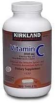 Kirkland Signature Vitamin C dengan Rose Hips, 100mg