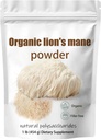 Powder Mane Mashroom Lion Organik-Lions Mushroom Mane Extract Powder