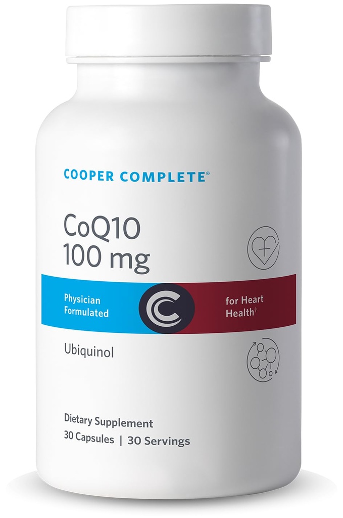 Cooper Lengkap - CoQ10 100 mg - CoEnzyme10 Ubiquinol Suplemen - 30 Capsules Pack 1