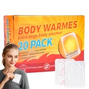 Menstrual Heating Patches for Period Cramps Relief - 20 Count Extra Value Pack Adhesive Heat Patches, Natural Portable Heat Therapy for Backache & Abdominal Pain, Discreet & Skin-Friendly