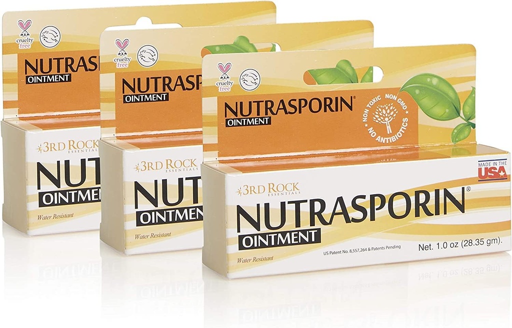 3 Rock Essentials 134; Nutrasporin Oquery 124; Bantuan Pertama Oquel 124; (1.0 oz 124; 3 Paket)