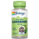 SOLARAY Elderberry Berry & Flower 450mg 124; Dukungan untuk Jenderal Wellsing Selama Bulan Dingin 124; dengan senyawa Flavonoid & Phenolic 124; Non- GMO 124L