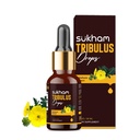 Tribulus Terrestris Liquid Drops TTTT-120 Tribulus Ekstrar 124; 3 Party Lab Testing 124; untuk Recovery & Performance- 1 FL.OZ (40 Servings) dengan Saponins & Flavonoid, Alcohol- Free Liquid Konsentrasi
