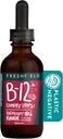 Freshfield Compleks B Complex Drops: B12, B2, B3, B5, dan B6, Vegan - Fried Liquid Formula, Enhanced Absorpsi 14; 1200 mcg Methycobalamin 124; Energize, Elevate Mood, dan Dukungan Kesehatan Jantung