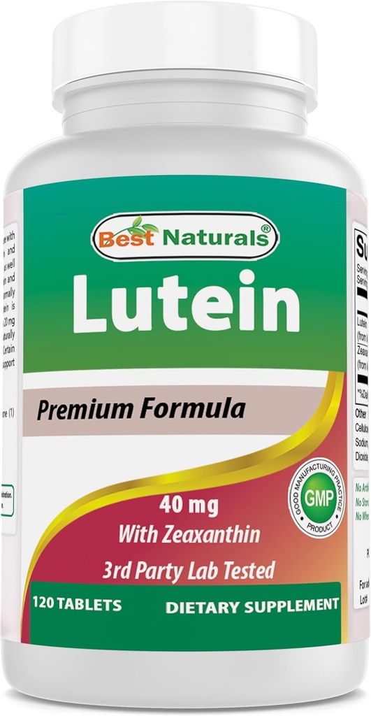 Terbaik Lutein 40 mg dengan Gibxanthin- 120 tablet