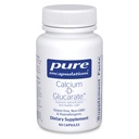 Ensulasi Murni Calcium- D- Glucarate 124; Tambahan untuk Mendukung Kesehatan Sel di The Liver, Lungs, Brest, dan Colon * 124; 60 Capsules