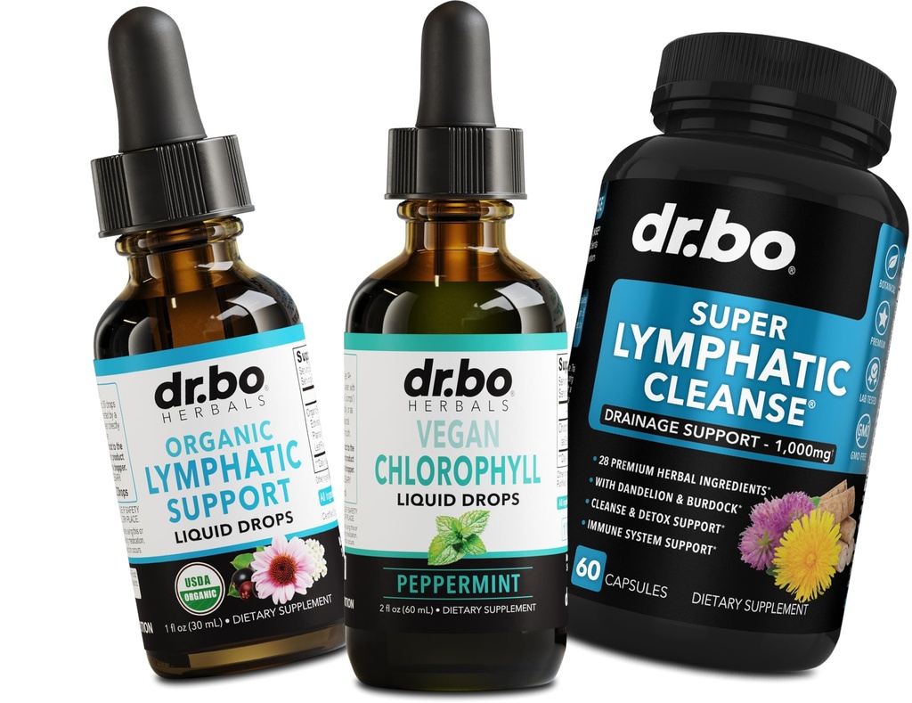 Klorophyll Liquid Drops Tubuh Detox & Lymphatic Drainage Pil - Vegan Chlorofil Odor Cleanse Supplemen Internal Deodorant - Organik Lymphatic Dukung Liquid Drops Lymph Node Drainage
