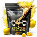 Creatine Monohydrate Gummies - Muscle Growth, Performance, Endurance - 5 Gram Creatine per Serving - Vegan, Non-GMO, Gluten- Free, Made in USA - Lemon Flavor