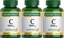 Nature 's Bounty Vitamin C, 100mg, 100 Caplets (Paket 3)