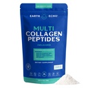 Earth Echo Multi Collagen Peptides, Collagen Hidrolyzed Collagen with Vitamin C dan Hyularonic Acid, Supports Radiant Skin, Heally Joints, Gut Health and Imune Fungsi, Dairy- Free, 26 Servings