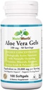 Aloe Vera Suptgels (100 Softgels) 20.000.000 mg Pure Gel Equvalency - Dibuat dengan Organic Aloe Vera