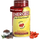 Pil Kafein Ekstra Energi, Pill Akting Akting Panjang dengan Kafein Waktu Extended, Menimbulkan Dukungan Clarity & Energy untuk Pria & Wanita, Tanpa Jitters, Tanpa Kecelakaan (60 Tablet)